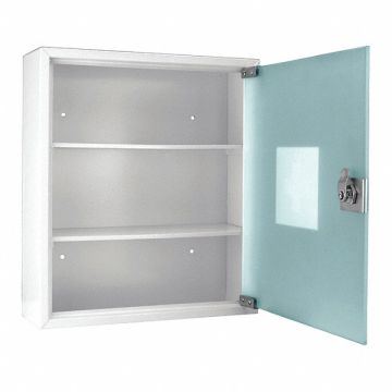 Wall Supply Cab 18-3/4 H White 1 Door