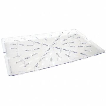 Food Box Drain Tray Clear 1 in D