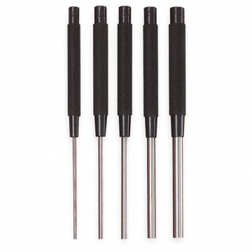 Drive Pin Punch Set 5 Pieces Steel