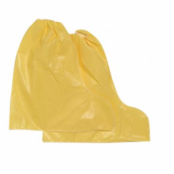 Boot Covers Hazard Liquid Yellow PK25