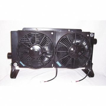 Forced Air Oil Cooler 12VDC 8 to 80 gpm