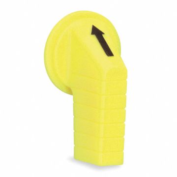 Switch Knob Extended Lever Yellow 30mm