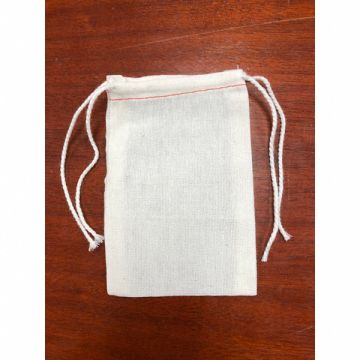 Cloth Bag 2 Drawstrings 4 in L PK100