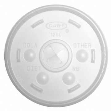 Disp Hot/Cold Cup Lid 6 oz-14 oz PK1000