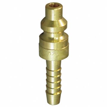 Quick Connect Plug 3/8 Body 1/2 Barb