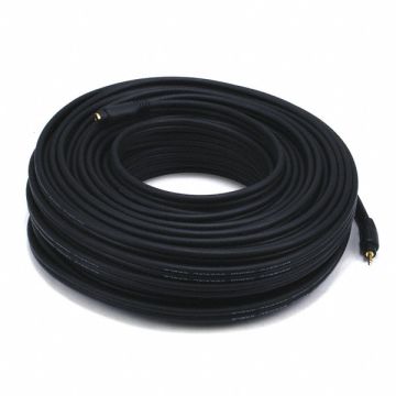 A/V Cable 3.5mm M/F Ext Cble Blk 100ft