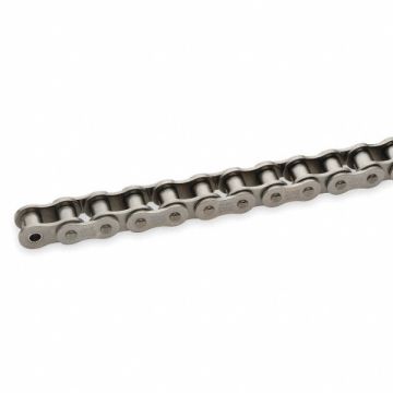 Roller Chain 10ft Riveted Pin SS