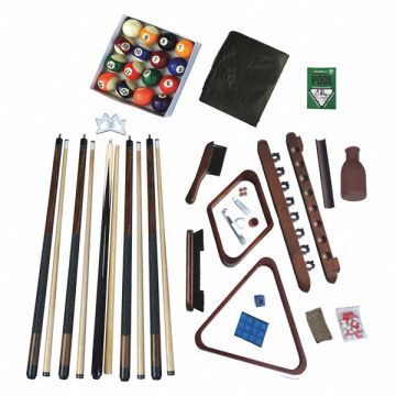 Billiards Accessory Kit Walnut