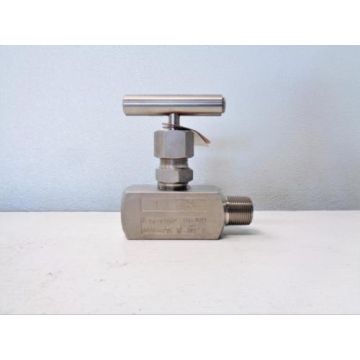 Valve, Needle, 1/2", 6000 psi, FNPT, RP, F316/SS316/Soft Seated, T-handle Op.
