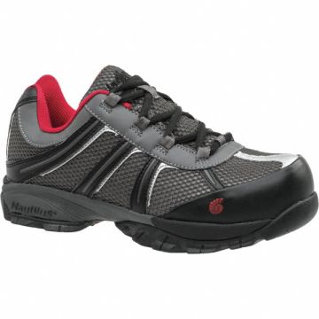 H9469 Athletic Shoe 7 Wide Gray Steel PR