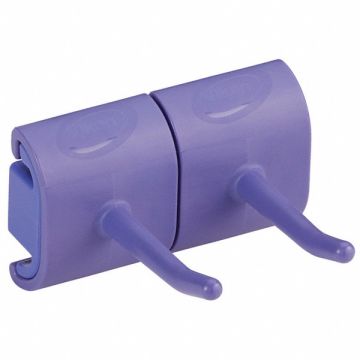 Tool Wall Bracket 3 3/16 L Purple Color