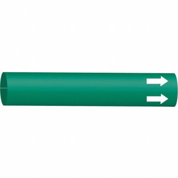 Pipe Marker 10 in H 24 in W