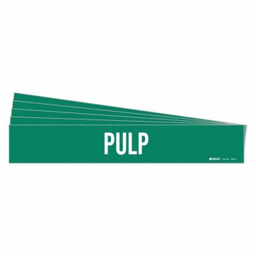 Pipe Marker Adhesive White Pulp PK5