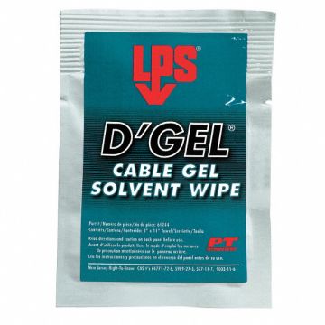 Solvent and Degreaser Wipes 11 x8 1 ct