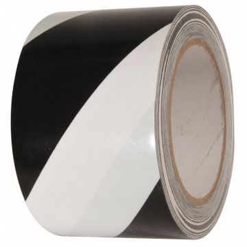 Marking Tape Striped Black/White 3 W