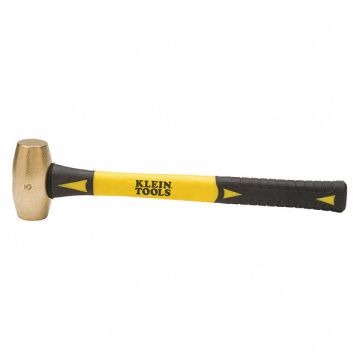 Non Sparking Hammer Yellow/Black 3 lb.
