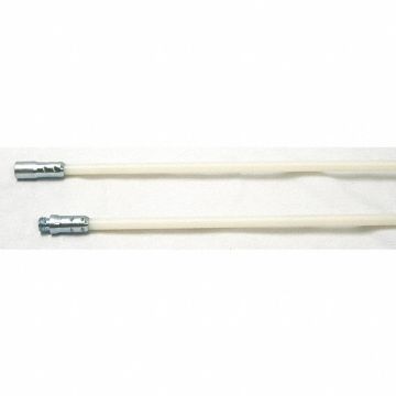 Nylon Brush Rods 1/4 NPT Dia3/8 Length48