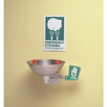 Eye/Face Wash Station Wall SS 15-5/8 W