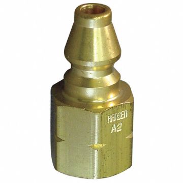 Coupler Plug (F)NPT 1/4 Brass