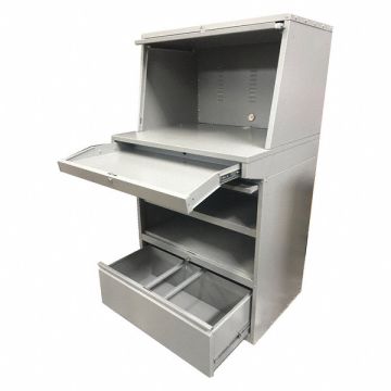 Computer Enclosure 35 Overall W. Steel