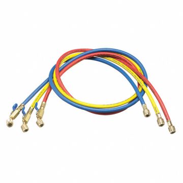 Manifold Hose Set 36 In Red Yellow Blue