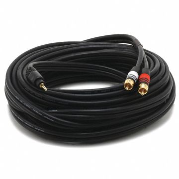 A/V Cable 3.5mm(M)/2 RCA(M) 35ft