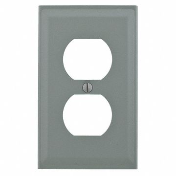 Single Receptacle Cover Ivory