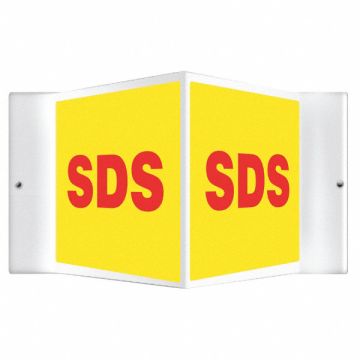 SDS 3D Projection Sign 8x18 In