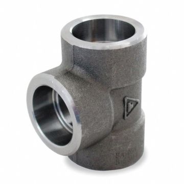 Tee Forged Steel 1 in Pipe Size Socket