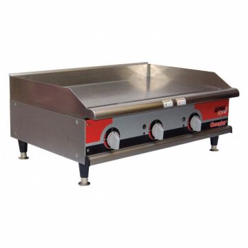 Manual Gas Griddle W 36 In