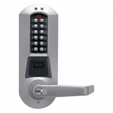 Electronic Lock Satin Chrome 20 Button