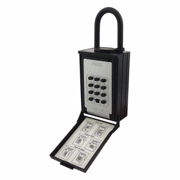 Lock Box 6-Key Zinc Alloy