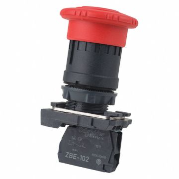 Emergency Stop Push Button Plastic Red