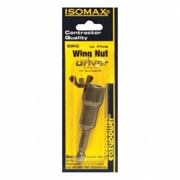 Wing Nut Driver 3 1/4 Hex
