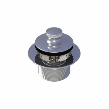 Drain Stopper Dia 2-7/8 Brass Chrome