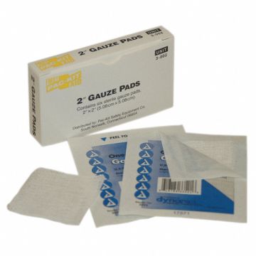 Gauze Pad Sterile White No Gauze PK6