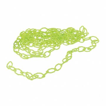 Plastic Chain 2 In x 20 ft Yellow/Green