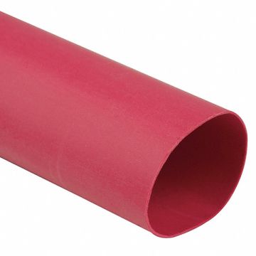 H4866 Shrink Tubing 4 ft Red 0.5 in ID PK25