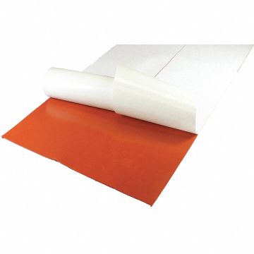 D7227 Silicone Sheet 60A 36 x12 x1/32 Red