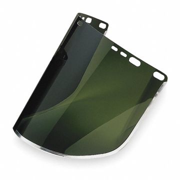 Face Shield Green Alum. 15-1/2 in W