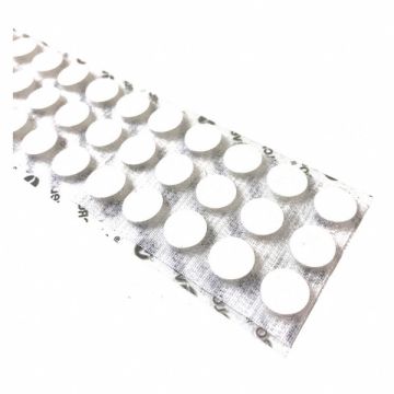 Reclosable Fastener Shapes White PK4320