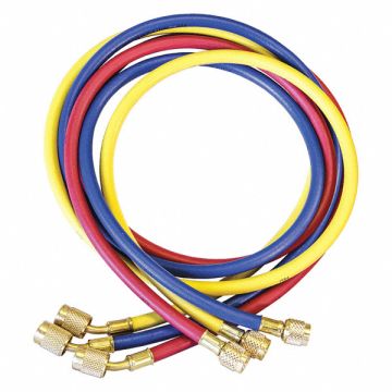 Manifold Hose Set 72 In Red Yellow Blue