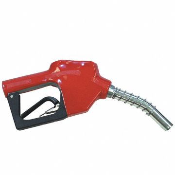 Fuel Nozzle Red Automatic Shut-Off 3/4