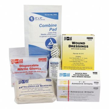 First Aid Kit Refill First Aid 76 pcs.