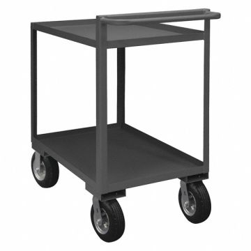 Cart Gray with 8 x2 Pneumatic Casters