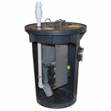 1/2 HP Grinder Pump System 115VAC