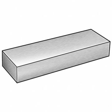 Bar Rect Stl 1018 3 1/2 x 5 In 6 Ft
