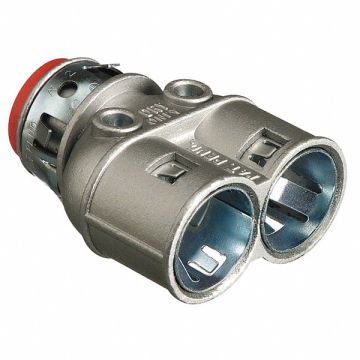 Cable Connector Duplex Straight 3/8
