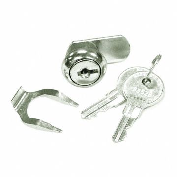 Disc Cam Lock For Thickness 1/8in Chrome