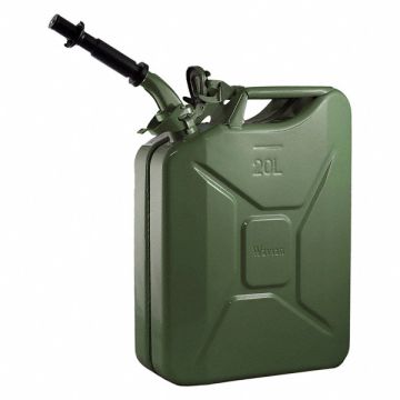 Gas Can 5 gal Green Include Spout